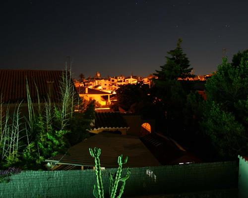 Roof Terrace Views at Night